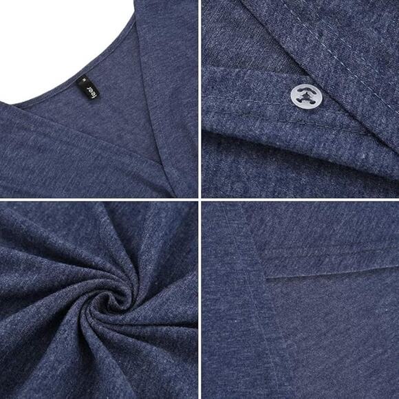 Women’s 2XL Blue Bodycon Midi Dress - Picture 5 of 6